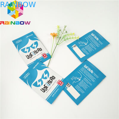 4x6 Inch Aluminum Foil Pouch Packaging Smell Proof Laminated Mylar Plastic Custom Logo