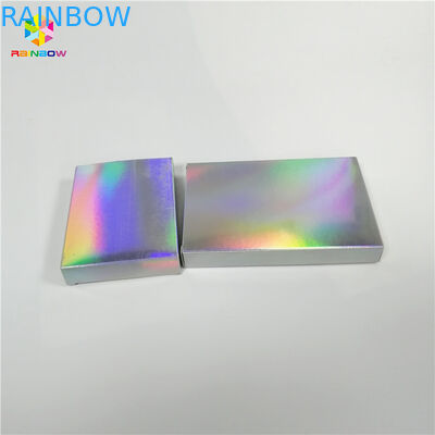 Hologram Paper Gift Box Make Up Cosmetic Products Customized For Lipstick Packaging