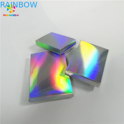 Glossy Paper Hologram Paper Box Packaging Custom Cardboard Diving Facial Mask Pack