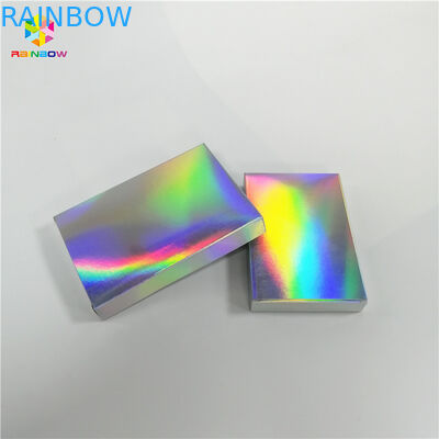 Eco - Friendly Hologram Paper Packaging Box Customized Printing FDA Approval