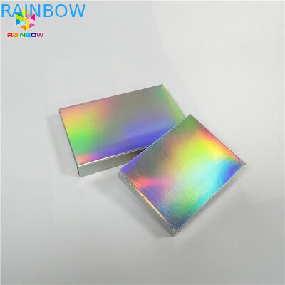 Coated Paper Hologram Packaging Paper Box For Lotion Cream Shampoo Cosmetics