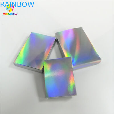 Coated Paper Hologram Packaging Paper Box For Lotion Cream Shampoo Cosmetics