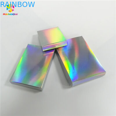 Coated Paper Hologram Packaging Paper Box For Lotion Cream Shampoo Cosmetics