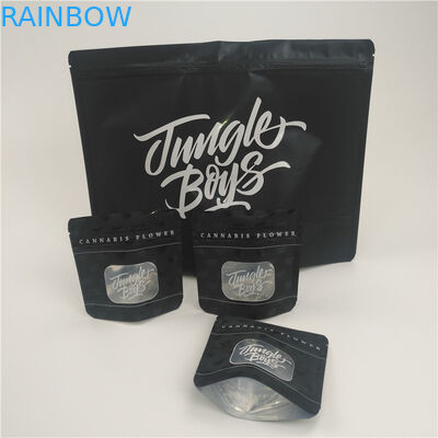 Custom Printed Matte Herbal Incense Packaging Mylar Foil Childproof k Bag