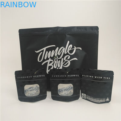 Plastic Stand Up Medical Pouch Herbal Incense Packaging Childproof k Bag