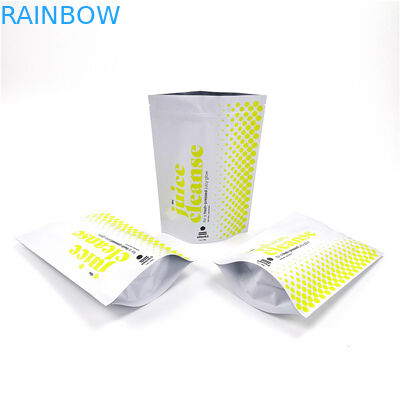 High Barrier Plastic Pouches Packaging Waterproof Juice Bag Zip Lock Digital Printing