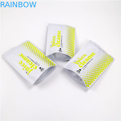High Barrier Plastic Pouches Packaging Waterproof Juice Bag Zip Lock Digital Printing