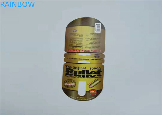 Durable Blister Card Packaging For Rhino Series 777-30K 8-50000 Enhances Sexual Drive