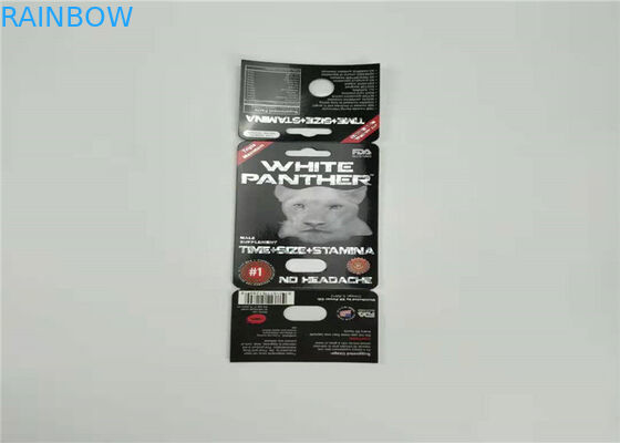 Durable Blister Card Packaging For Rhino Series 777-30K 8-50000 Enhances Sexual Drive