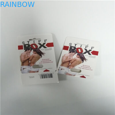 7K White Panther Packaging Blister 3d Cards Box Stiff For Male Enhancement Pill