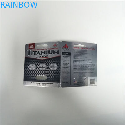 7K White Panther Packaging Blister 3d Cards Box Stiff For Male Enhancement Pill