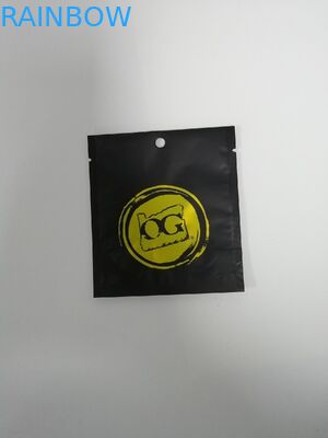 3.5/7 Grams Plastic Mylar k Smell Proof Weed Bags For Gummies Flower Packaging