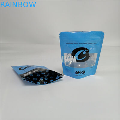 100-180 Mic Thickness Smell Proof Child Proof Bag For 3.5 Grams Cookies