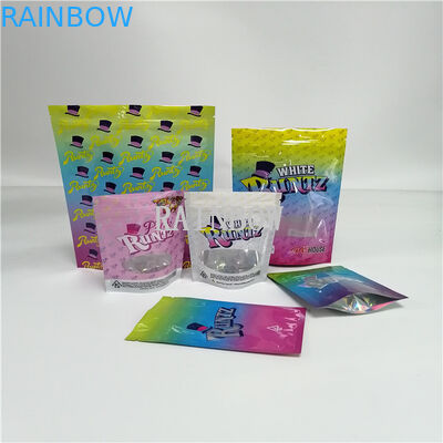 100-180 Mic Thickness Smell Proof Child Proof Bag For 3.5 Grams Cookies