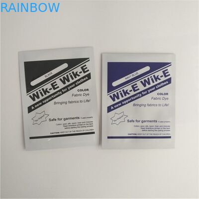 Custom Printed Stand Up Foil Pouches Fishing Lure Packaging Bag Clothes Fabric Dye Sachet