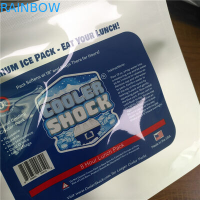 Reusable Drink Stand Up Zipper Pouch Biodegradable Food Package Spice Bags With Spout