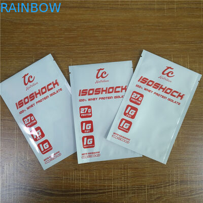 Private Label Stand Up Bags 30g Supplement Nutrition Powder Packaging With Custom Logo