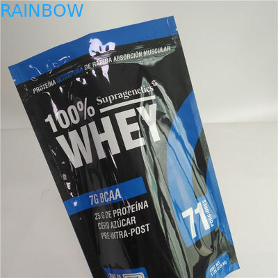 Stand Up Pouch Custom Printed Snack Bags Coffee Chocolate Powder Packaging 5lb 2kg