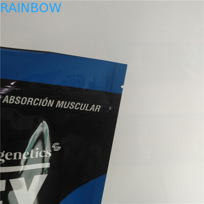 Stand Up Pouch Custom Printed Snack Bags Coffee Chocolate Powder Packaging 5lb 2kg