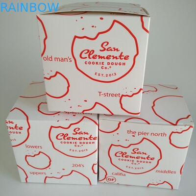 Gravure Printing Paper Display Folding Box Retail Shop Shelf Ready Tray Packaging