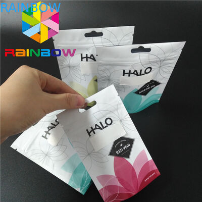 Stand Up Foil Pouch Packaging Custom Printed Smell Proof For Pharmaceutical Kraton