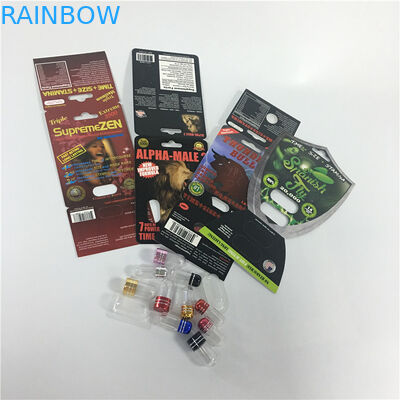 Panther Rhino 25k Male Enhancement Pill Packaging Blister Display Paper Card Box
