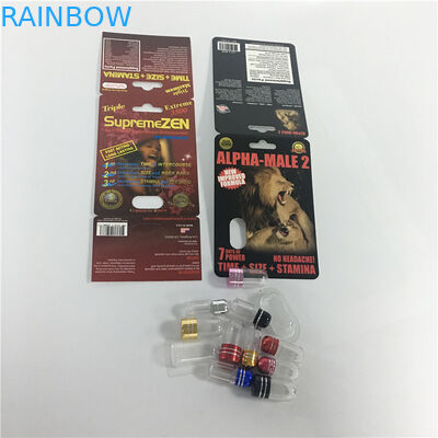 Crazy 69 Rhino 7 Capsule Rhino Pills Blister Card Packing For Men Enhancement Sex Pills