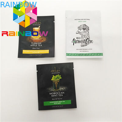 Kraton Series Flat Bottom Bags , Three Sides Pouch Bag For Hemp Gummy Candy Weed