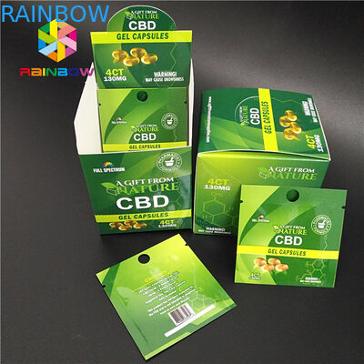 Digital Printing Herbal Incense Packaging CBD Gummy Natural Hemp Gummies Candy Bag