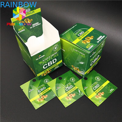 Digital Printing Herbal Incense Packaging CBD Gummy Natural Hemp Gummies Candy Bag