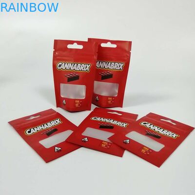 3.5/7 Grams Stand Up Aluminum Foil Bags Mylar k Herbal Incense Weed Runtz Hemp Pills Packaging