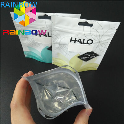 Spices Mixed Powder Packaging Stand Up Pouches Matt Surface Finish FDA Certificated