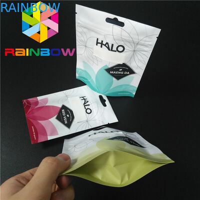 Spices Mixed Powder Packaging Stand Up Pouches Matt Surface Finish FDA Certificated