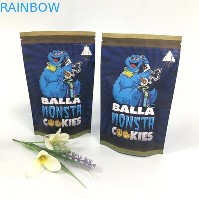 1 8 Cookies Medical Edibles Herbal Incense Packaging Smell Proof Biodegradable