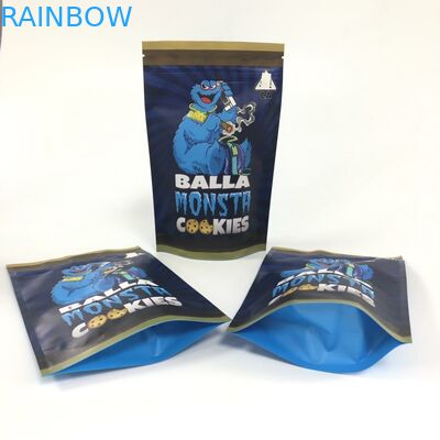 1 8 Cookies Medical Edibles Herbal Incense Packaging Smell Proof Biodegradable