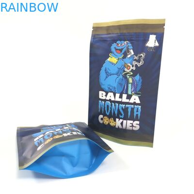 1 8 Cookies Medical Edibles Herbal Incense Packaging Smell Proof Biodegradable