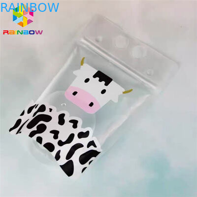 Gravure Printing Plastic Bag Packaging Colorful Straws For Packing Liquid Drink