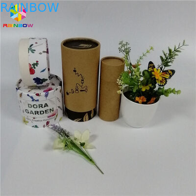 Biodegradable Food Grade Paper Box Packaging Cardboard Tube Matt Surface Finish