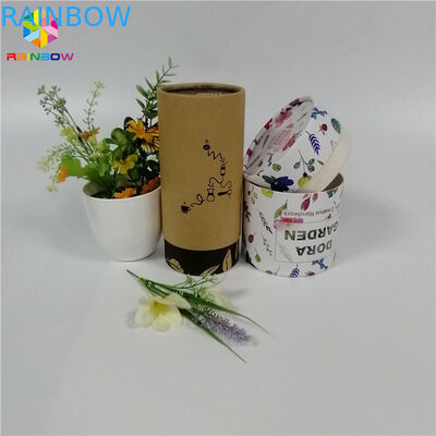 Biodegradable Food Grade Paper Box Packaging Cardboard Tube Matt Surface Finish
