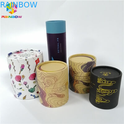 Wax Bottle Paper Box Packaging Cosmetics Push Up Tube Customized Recycled Materials