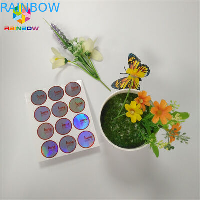 Custom Printing Shrink Wrap Sleeves Waterproof Hologram Adhesive Sticker Label