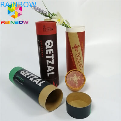 Kraft Paper Push Up Cardboard Tube Pharmaceutical Blister Packaging Offset Printing