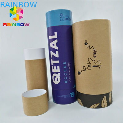 Kraft Paper Push Up Cardboard Tube Pharmaceutical Blister Packaging Offset Printing