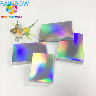 Fleixble Packaging Custom Printed Paper Boxes Luxury Gift Hologram Paper Card