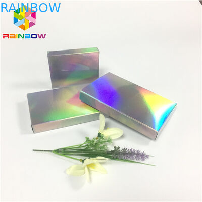 Fleixble Packaging Custom Printed Paper Boxes Luxury Gift Hologram Paper Card