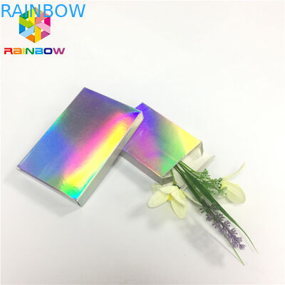 Fleixble Packaging Custom Printed Paper Boxes Luxury Gift Hologram Paper Card
