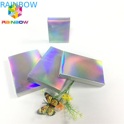 Recyclable Custom Printed Paper Boxes Folding Hologram Gift Card Fleixble Packaging