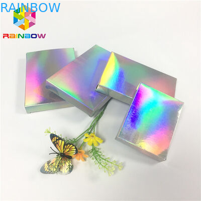 Recyclable Custom Printed Paper Boxes Folding Hologram Gift Card Fleixble Packaging