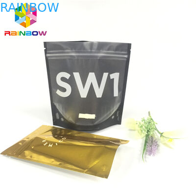 Mylar Plastic Foil Pouch Packaging Noni Aluminum Foil Bags Gravure Printing With Zipper