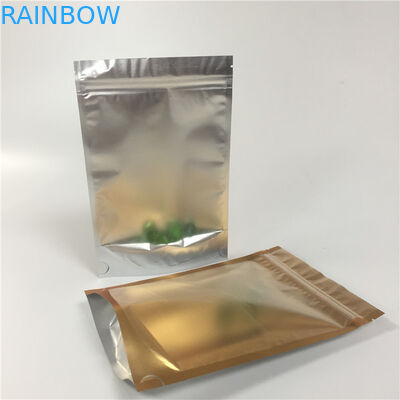 Mylar Plastic Foil Pouch Packaging Noni Aluminum Foil Bags Gravure Printing With Zipper
